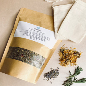 Postpartum Herbal Bath Tea